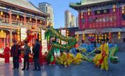 我校大学生艺术团舞龙飞镲队受邀参加中央广播电视台节目—— 《非遗里的中国》天津篇录制