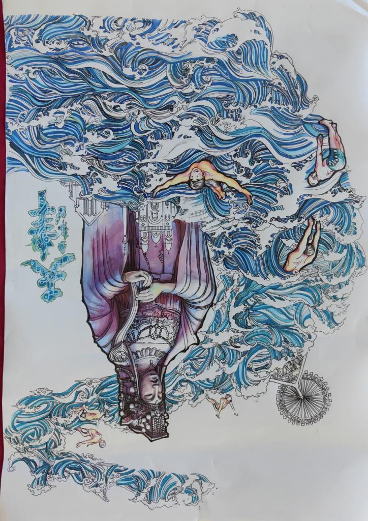 天津市滨海新区乐竞官网《浮梦津泽》黄紫禛 大一