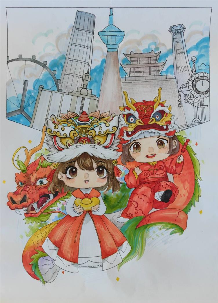 天津市滨海新区乐竞官网《古往津来》靳傲雪 大一年级