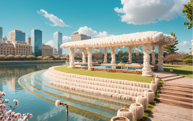 听说滨职穿上“毛衣”啦